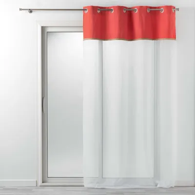 Image de Rideau Voile 140x240cm Kelonia orange