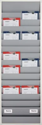 Image de Planificateur d'atelier H1757xL554xP76mm gris 2 rangées EICHNER