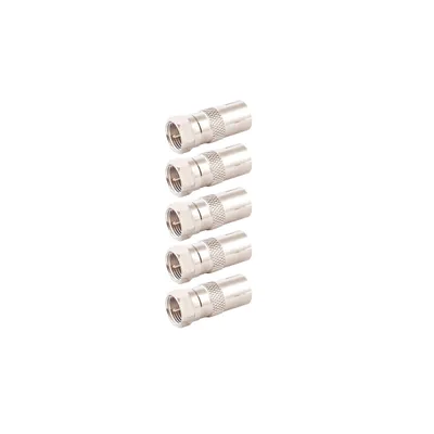 Produktbild von S/CONN maximum connectivity IEC-Buchse auf F-Stecker SET 5x (85321-SET5)