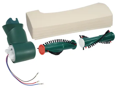 Produktbild von McFilter Reperaturset geeignet für Vorwerk EB 350/351 Elektrobürste mit Fronthaube, Gelenk, Eratzbürsten
