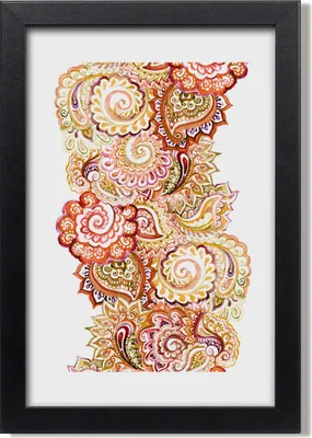 Produktbild von Bild 20x30 MDF-Rahmen, Wandkunst Verzierungen