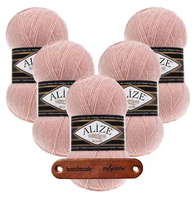 Produktbild von 5 x ALIZE Superlana Klasik 363 mit Label