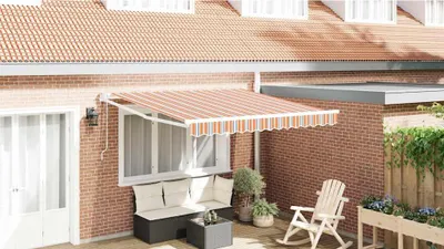 Zdjęcie produktu dla Maison Exclusive – markiza rozkładana, wielokolorowa, 300 x 250 cm
