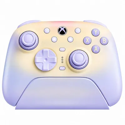 Immagine prodotto di 8BitDo Ultimate 3, compatibile con Xbox Series X|S, PC, dispositivi mobili, frequenza di polling a 1000 Hz, design con anello di alimentazione, joystick TMR, colore lavanda, controller wireless