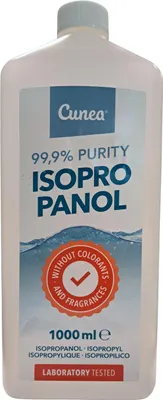 Produktbild von Isopropanol 99,9% Reinigungsalkohol 1000ml Entfetter Alkohol Reiniger IPA
