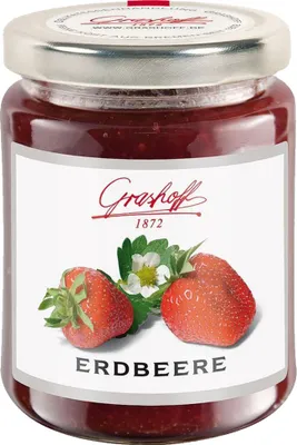 Obrázok produktu pre Grashoff Jahodový džem Extra s ochutenými jahodami 250g