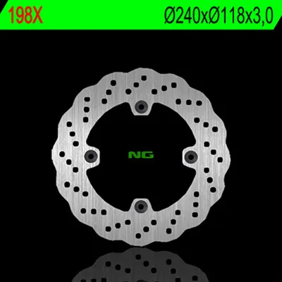 Produktbild von NG BRAKES Bremsscheibe Wave starr