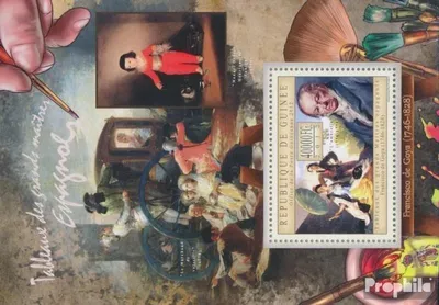 Produktbild von Briefmarken Guinea 2012 Mi Block 2196 (kompl. Ausgabe) postfrisch Francesco de Goya