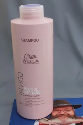 Produktbild von Wella Invigo Blond Recharge Cool Blonde Color Refreshing Shampoo 1000 ml