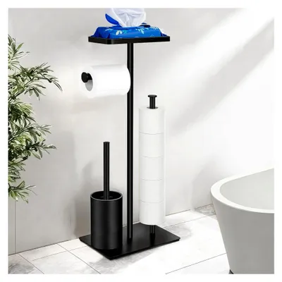 Produktbild von Stehender Toilettenpapierhalter mit WC-Bürste