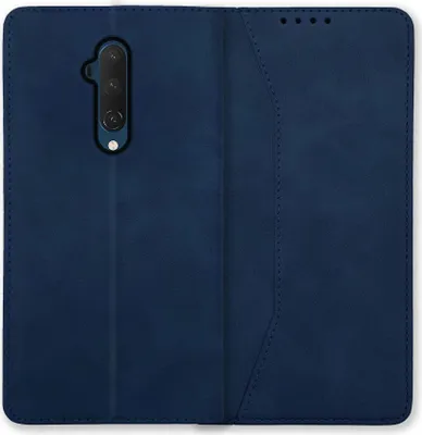 Produktbild von Bookstyle 'Premium' Schutzhülle Klapphülle Schutztasche Etui Cover für OnePlus 7T Pro - Blau