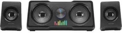 Obrázek produktu pro MARSGAMING MS22, kompaktní herní reproduktory 2.2, RGB Flow, subwoofer + 4 aktivní reproduktory, DSP Sound 35W, černá barva