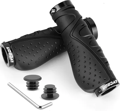 Obrázok produktu pre LYCAON Bike Grips Ergonomické protišmykové gumové MTB BMX čierne