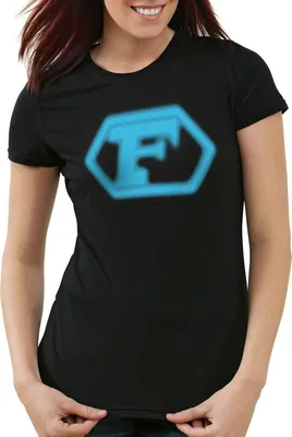 Produktbild von style3 Future T-Shirt Damen Anime, Farbe:Schwarz, Größe:M