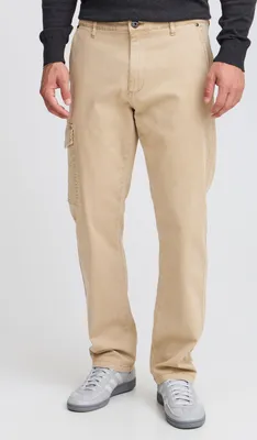 Produktbild von INDICODE IDSwillam Herren Cargohose Hose Pants mit Gürtelschlaufen Cargotaschen Baumwollmischung Straight fit