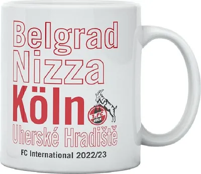Produktbild von 1. FC Köln Tasse „FC Europatour" 2022/23