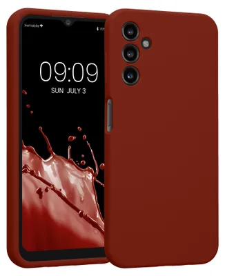 Produktbild von kwmobile Hülle kompatibel mit Samsung Galaxy A14 5G - Hülle Silikon gummiert - Handyhülle - Handy Case in Spice Red