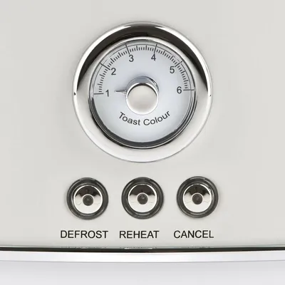 Produktbild von G3 Ferrari Toaster Edelstahl beschichtet "Artista" weiß G1013401