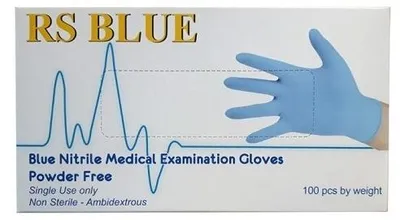 Productafbeelding van Melkerhandschoenen Nitrile blauw XL