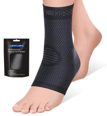 Imagen del producto de Vendaje de compresión para tobillo, talla L, color , para esguinces y fascitis plantar