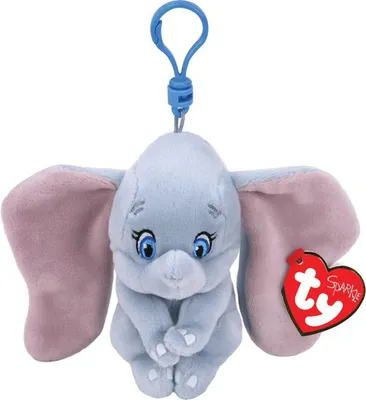 Zdjęcie produktu dla Beanie Babies – Disney Dumbo – brelok do kluczy – ok. 10 cm