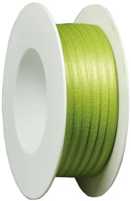 Produktbild von Doppelsatinband - 3 mm x 50 m, apfelgrün, 1 St.