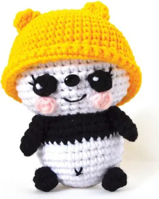 Image de Kit Minigurumi Panda - Graine Creative