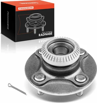 Obrázek produktu pro Frankberg 1x sada ložisek náboje kola zadní nápravy oboustranně pro Nissan Micra II 1.0L 1.3L 1.4L 1.5L 1998-2002