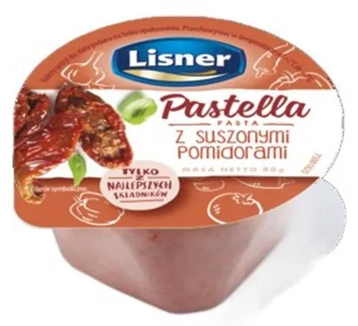 Zdjęcie produktu dla Pastella Pasta z suszonymi pomidorami Lisner 80 g