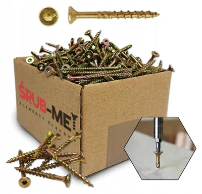 Produktbild von WTSM-40050 Holzbauschrauben Senkkopf Torx 200 Stück verzinkt