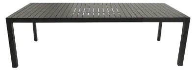 Produktbild von Ausziehtisch 195/255 x 76 x 120 cm Aluminium Anthrazit