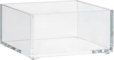 Produktbild von 5five Simply Smart Schmuckorganizer Selena, Schmuckdose, Kunststoff, Transparent, 9.6 x 9.6 cm, 155900