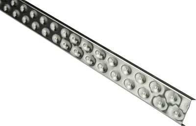 Produktbild von Fliesenbordüren Fliesenleiste, langlebig & rostfrei als Kantenschutz, Abschluss & Dekoration - (2 Meter EB2, silber gebürstet) Zierprofil Abdeckleiste schmal