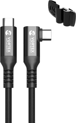 Image de Oculus Link Câble VortexVR 3m + support | USB-C | pour Oculus Quest 2 (ou Quest 1) | SteamVR | SideQuest