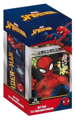 Immagine prodotto di Libro da colorare di Spiderman con astuccio per matite