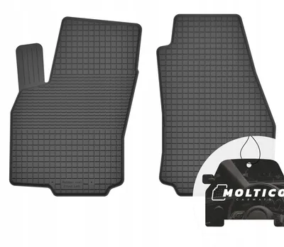 Imagen del producto de Alfombrillas de goma para el Ford Mondeo MK1 (1993-1996), delanteras, con borde y aptas para todas las estaciones