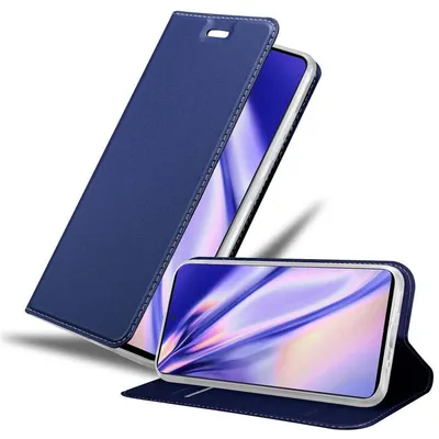 Produktbild von Cadorabo Handyhülle für Samsung Galaxy A51 4G / M40s Schutz Hülle in Blau Cover Etui Book Case Booklet