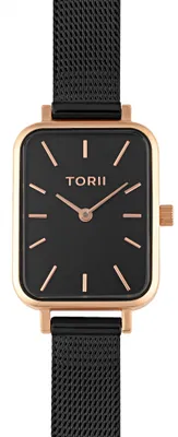 Produktbild von Damenarmbanduhr TORII R20BS.BR in Schwarz Fashion.