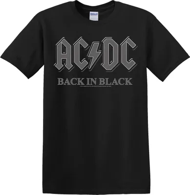 Image de AC/DC Back in Black t-shirt homme