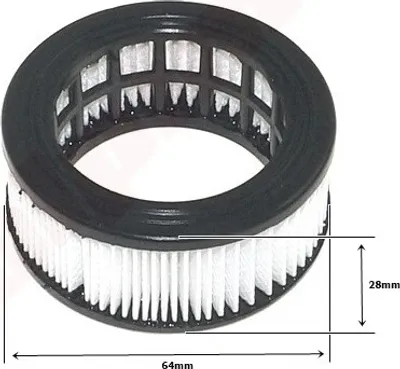 Obrázok produktu pre Vzduchový filter pre čínske reťazové píly 45 Cc R 64X45X28 Black