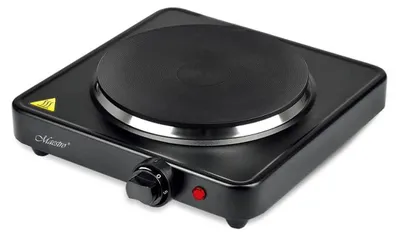 Zdjęcie produktu dla Maestro MR-772-1, Czarny, Blat, Płyta uszczelniona, Żeliwo, 1 stref(y), 1 stref(y)