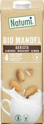 NAPÓJ MIGDAŁOWY BARISTA BEZ CUKRU BIO 1 L - NATUMI