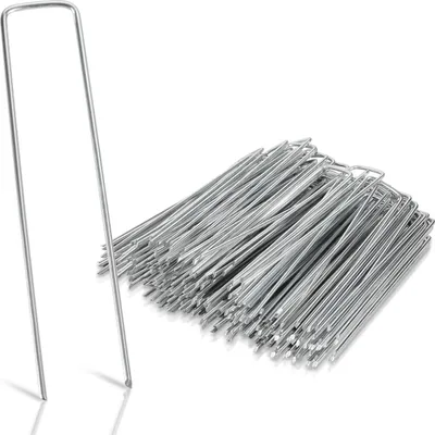 Produktbild von sada 100 kolíkov do zeme, odolné proti korózii, 15x2,5 cm, Ø2,8 mm, žiarovo pozinkovaný klinec do zeme