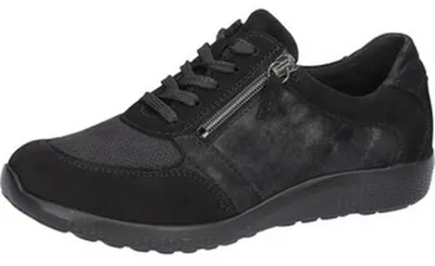Produktbild von Waldläufer Damen Schnürschuhe M-ira 52823-4.5, 52823-5, 52823-5.5, 52823-6, 52823-6.5, 52823-7, 52823-7.5, 52823-8, 52823-8.5, 52823-9 WDL-815M01-416 schwarz 8.5