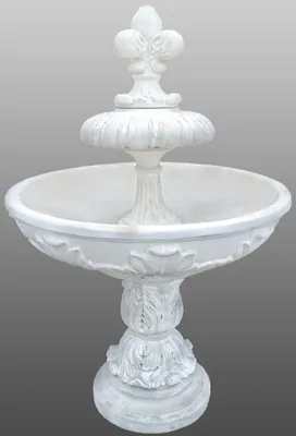 Obrázok produktu pre Casa Padrino Secesná záhradná fontána / fontána Ø 108 x V. 156 cm - Dekoratívna fontána z umelého kameňa