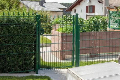 Produktbild von Schmuckzauntor Richmond - Farbe: grün, Höhe: 130 cm, Durchgangslichte: 137 cm
