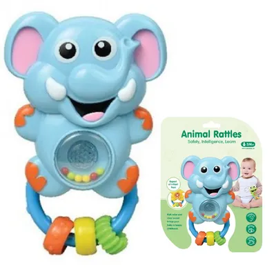 Produktbild von Sensorischer Rassel-Elefant mit Lichtmelodien 61