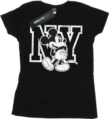 Produktbild von Disney - "NY" T-Shirt für Damen BI31155 (M) (Schwarz)