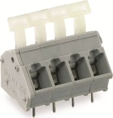 Produktbild von Leiterplattenklemme SUPU 256304, 4-polig, RM 5, 16 A/250 V