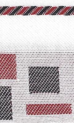 Productafbeelding van Strofinaccio Hofer "Mosaik 7573" met Aida-rand om te borduren (50x70 cm) (Kleur 35)
